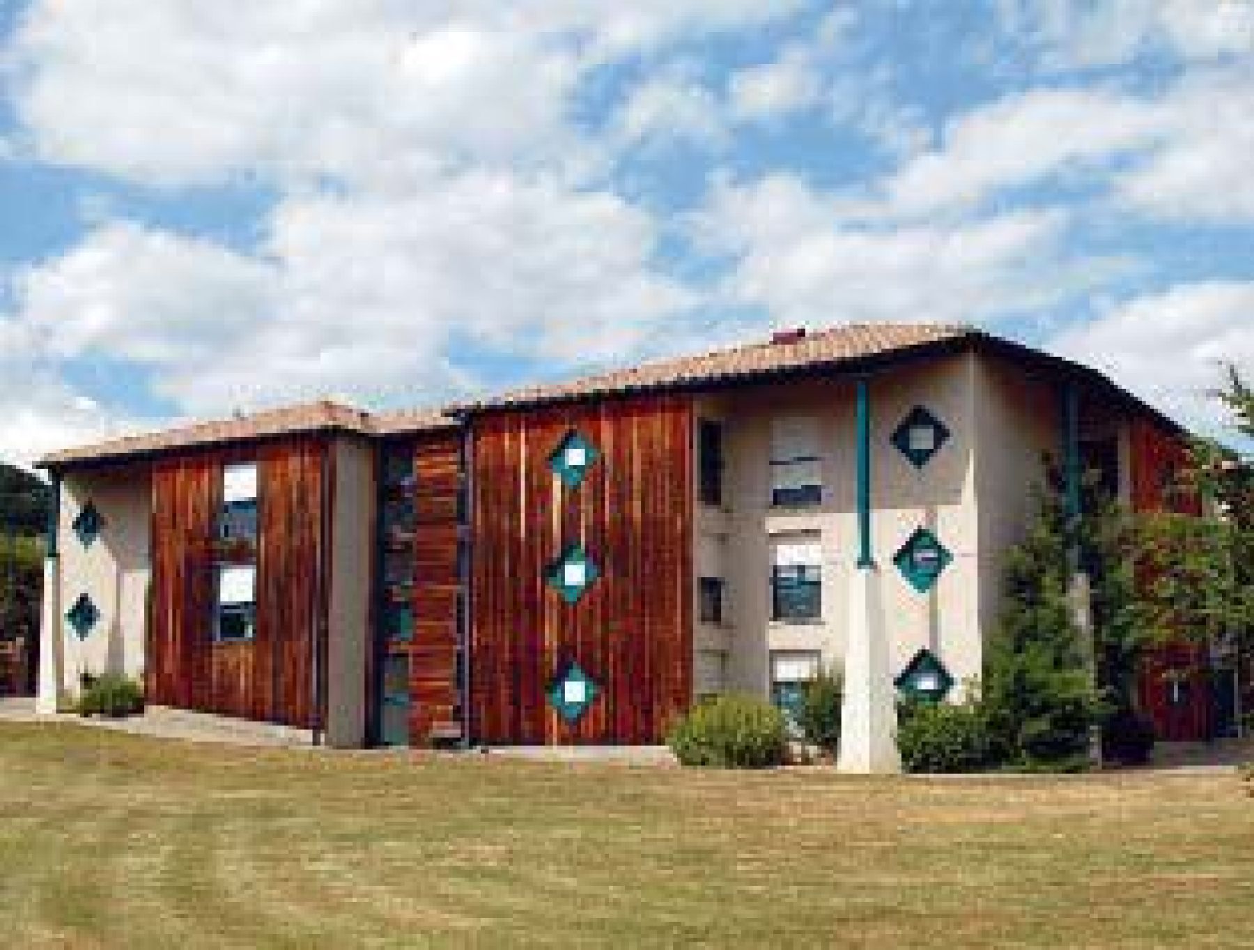 vue générale de la maison d'accueil